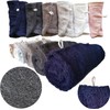 LLAMAXY 100% Pure Organic Cotton Hair Towel - Quick Dry
