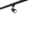 Saxby 71886 Bullett Matt Black IP20 Indoor GU10 Track Head