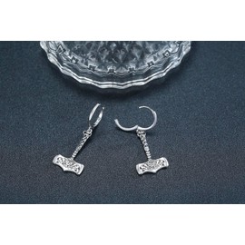 Hoop Earrings, 925 Sterling Silver Earrings for Men, Women, Small Hoop Earrings, Huggie Dangling, Sleeping Ring Earrings for Women, Sterling Silver, No Gemstone