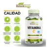 Natural Green Vitamina C 100caps 500mg Alta Absorción Pureza Natural