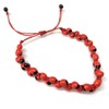 Peruvian Huayruro Seed Bracelet, for good luck. - Color: Black