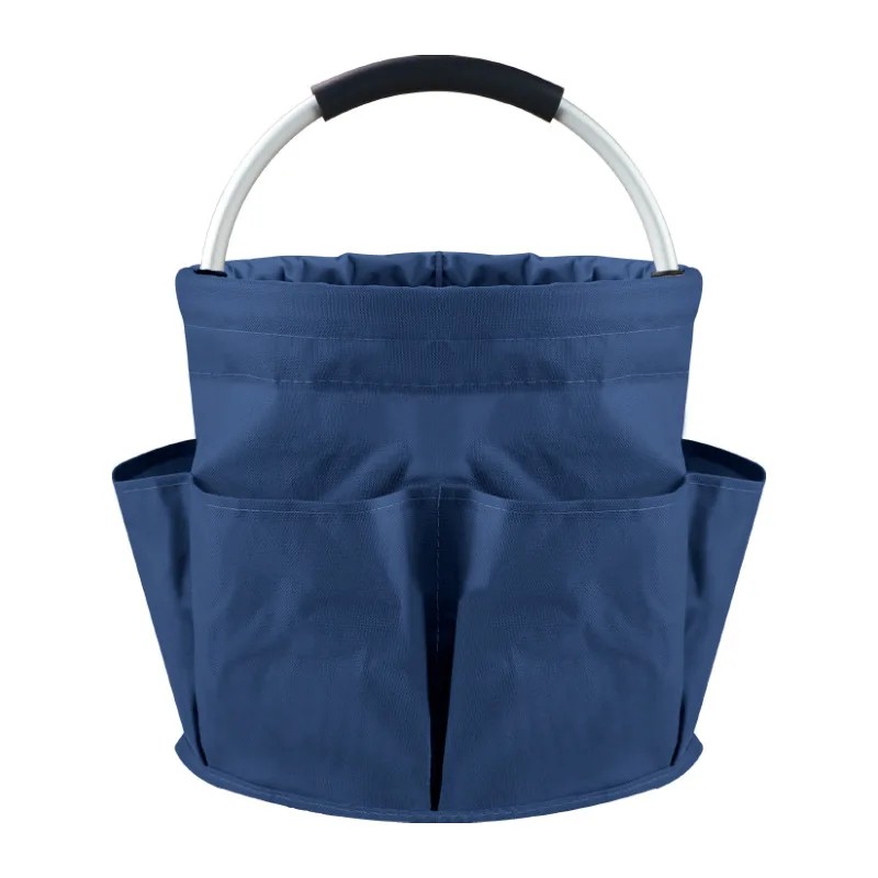 17L Garden Tool Storage Basket for Gardening - Foldable 6-Pocket
