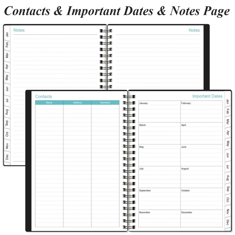 2026 Planner - Weekly and Monthly Calendar Planner from Jan