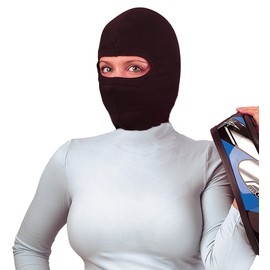 Raider, 1810B-XT, Balaclava Full Face Mask Black PREMIUM - Poly/Cotton Blend - Pack of 5