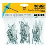 Gesipa 639.11 Blind Rivet Assortment, Pack of 100