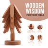 AH Inside Wooden Tree Trivet Set of 4 – Wood