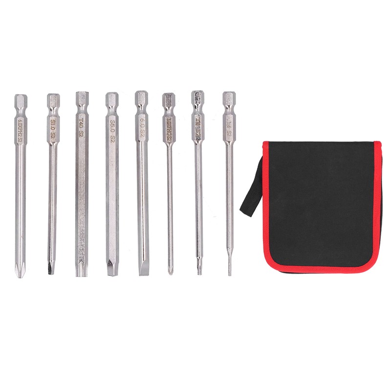 30Pcs Screwdriver Bit Magnetic Metal Slot Star Cross Tool Set