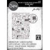Sizzix Multi-Level Textured Impressions Embossing Folder Circuit by Tim Holtz,