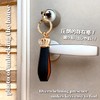 POP.HEART Crown Key Chain, Tiara, Crown, Strap, Leather, Women's, Men's,
