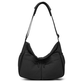 RAKEE Crossbody Bag, Men's, Women's, Large Capacity, Lightweight, Waterproof, Polyester, Compatible with 15-inch PCs, Adjustable Strap with Shoulder Strap, 15.0 x 11.4 x 5.5 inches (38 x 29 x 14 cm