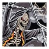 Grim Reaper On A Motorcycle Patch, Large Size