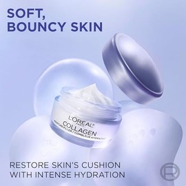 LOral Paris LOral Paris Collagen Day & Night Moisturizing Cream for Face, Neck & Chest, 48H Hydration, Smooths Skin & Reduces Look of Wrinkles for Bouncy, Younger-Looking Skin, Collagen Moisture Filler, 50ml