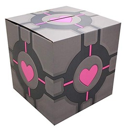 9x9x9 Companion Cube Empty Flat Gift Box