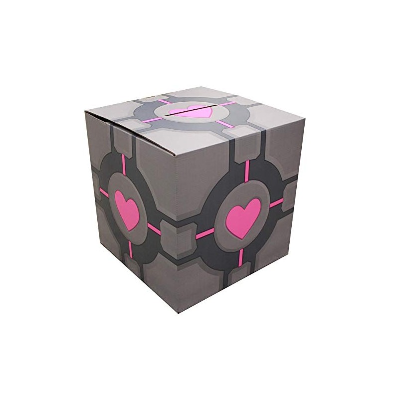9x9x9 Companion Cube Empty Flat Gift Box