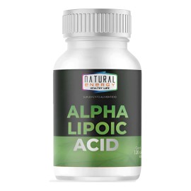 Acido Alfa Lipoico Con 120 Capsulas, Natural Energy Sin Sabor