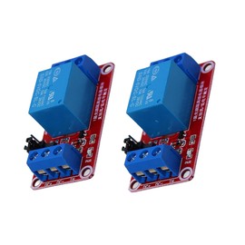 LEVANLIGHTING 2pcs 5V 1 Channel Relay Module with OPTO Isolated High and Low Level Trigger | Relay Switch