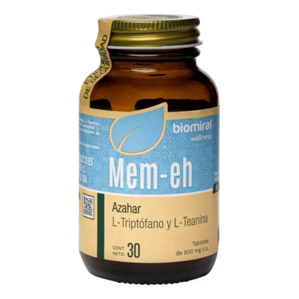 Biomiral, Mem-eh, Azahar, 30 Tabletas
