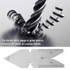 Stainless Steel Fishtail Center Gauge Screw Thread Lathe Cutting Tool