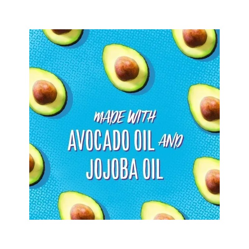 Shampoo Aussie Miracle Moist de aguacate en botella de 360mL