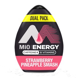 MiO Energy Strawberry Pineapple Smash Liquid Water Flavoring Enhancer 2-1.62 fl. oz. Bottles