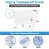 100P Microscope Slides with Biological Samples, Animals, Insects, Plants, Human