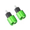 Handlebar CNC Aluminum Bar End Caps, 2Pcs Universal 18-22 Mm