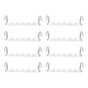 Tosnail 8 Pack Wonder Hangers Magic Hangers Cascading Clothes Hangers