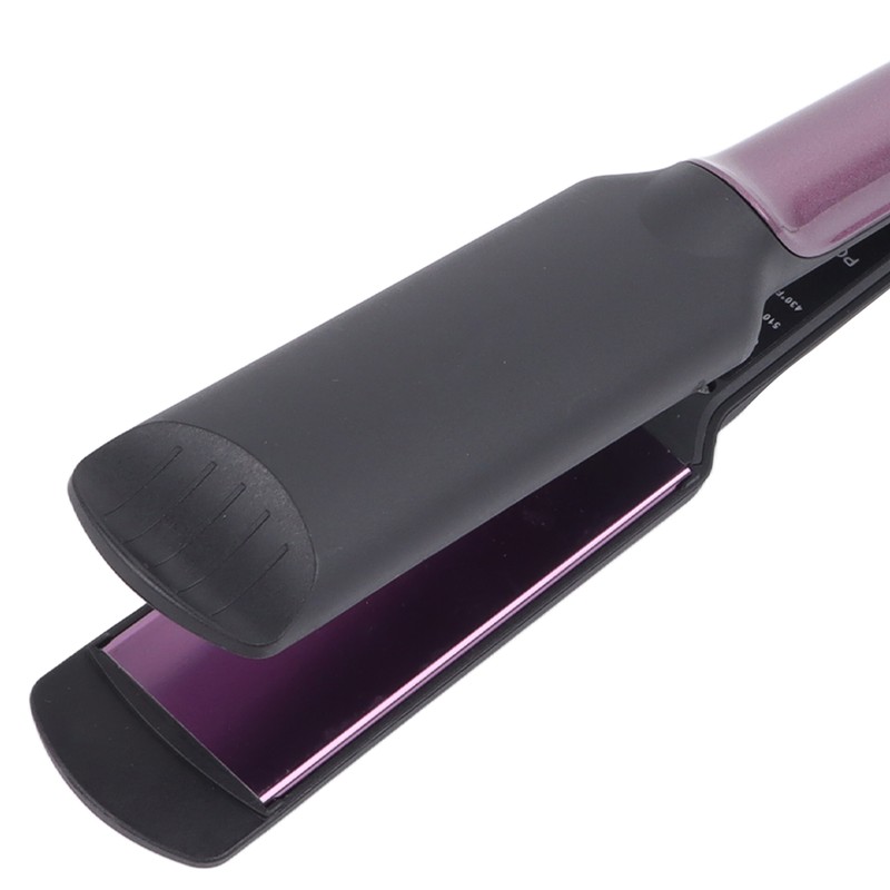 Hair Straightening Flat Iron Frizz Control Ceramics Adjustable Fast Heating