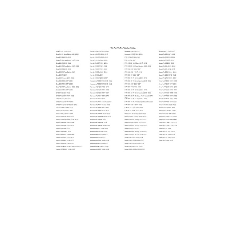 Race Tech Shock Seal Head Setting Tool 40-50mm for Honda