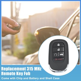 ACROPIX 433 MHz Keyless Entry Remote Key Fob Fit for Honda Accord 2022 for Honda Civic 2022-2023 KR5TP-4 - Pack of 1 Black