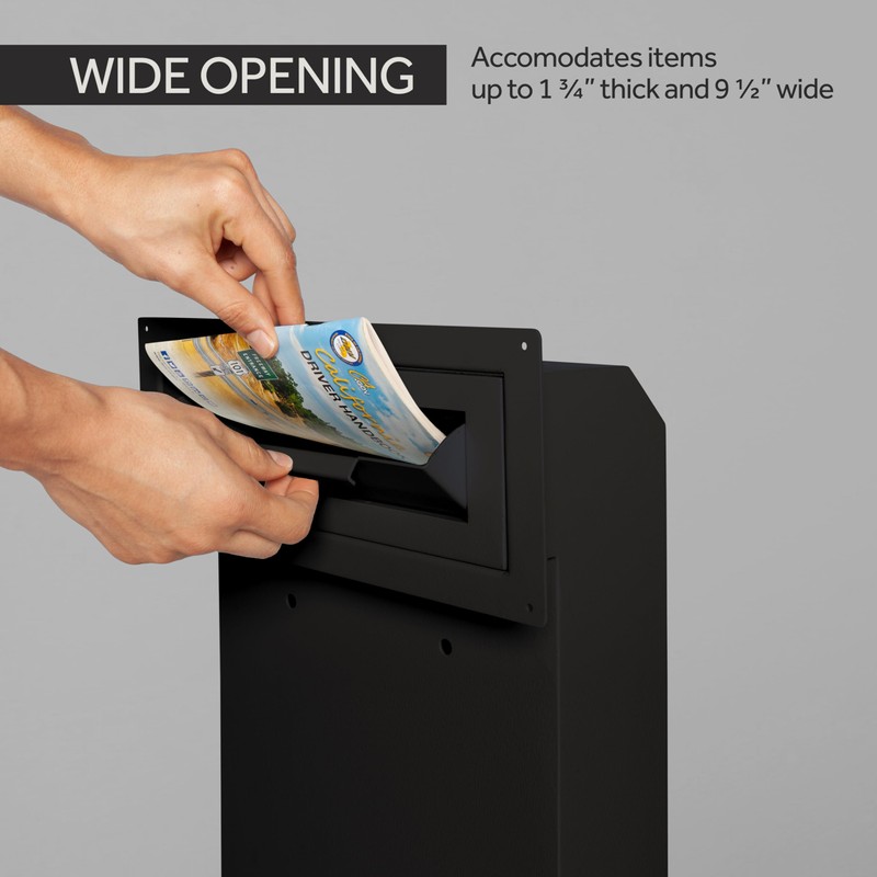 Durabox Through-the-Door Drop Box Deposit Safe 12 x 6 x