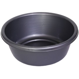 YBM Home 1148 Gray Round Plastic Wash Basin