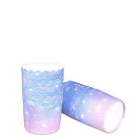 Armastuse Cupcake Liners 50 PCS, Muffin Baking Cupcake Liners Holders, Baking Cups, Cupcake Wrappe for Wedding,Birthday Party(Trumpet)