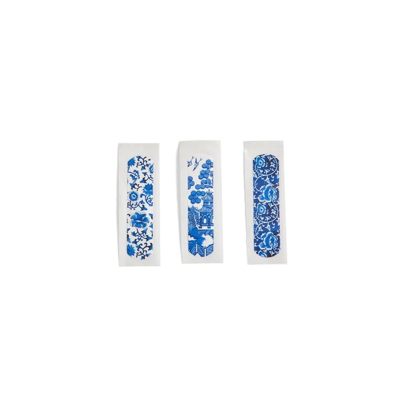 Two's Company 53560 Blue Willow Bandages in Gift Box, 30