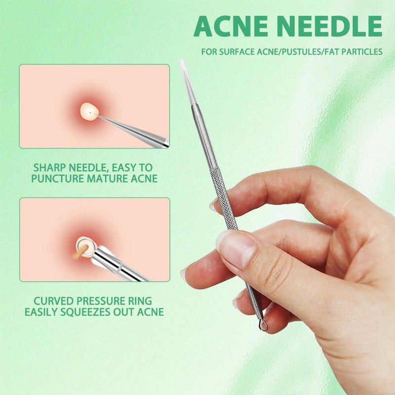 Ram® 10 Pieces Ear Wax Removal Kit Stainless Steel Professional