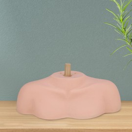 Milageto Mannequin Head Stand, Shoulder Model,Lightweight,Professional Wig Stand Wig Head Holder for Home Salon Settings