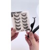 Kit De Pestañas Postizas Magnéticas 5 Pares