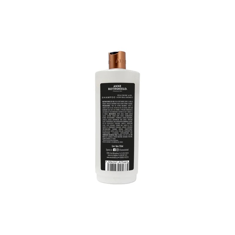 Anne Rothshield Shampoo Acido Hialuronico 700ml