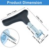 OSVJE 1 Pack Multifunction Golf Shoe Spikes Wrench, Stainless Steel