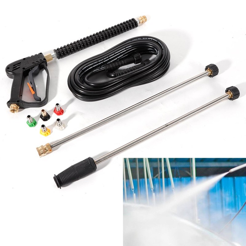 Cbhfmljd Pressure Washer Gun, High Pressure 3000PSI Car Power Washer