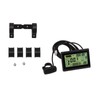 LCD3U Electric Bike LCD Display Meter ABS SM Head Electric