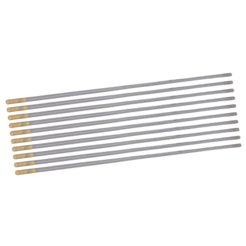 10Pcs TIG Welding Tungsten Electrode 3/32 X 6in Tungsten Needle