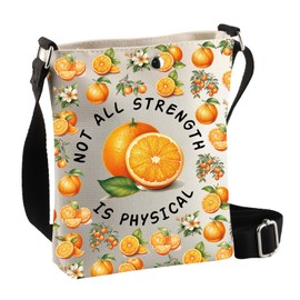 BDPWSS Fourth Wing Merchandise Dragon Rider Gift Not All Strength Is Physıcal Violet Apothecary Riders Quadrant Crossbody Bag (Not all strength CbagCA)