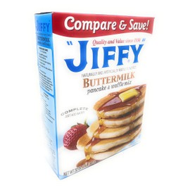 Jiffy Buttermilk Pancake & Waffle Mix 32oz - 1 box