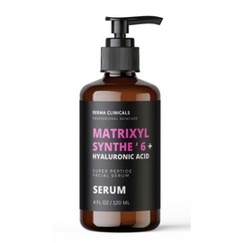 Derma Clinicals Matrixyl Synthe 6 + Hyaluronic Acid Serum,  Anti-Aging  Wrinkle SEREUM 4oz