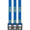 NRS Buckle Lashing Strap with Rubber Protection Iconic Blue 6