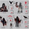 Halloween Window Clings Ghost Bat Witch Decorations