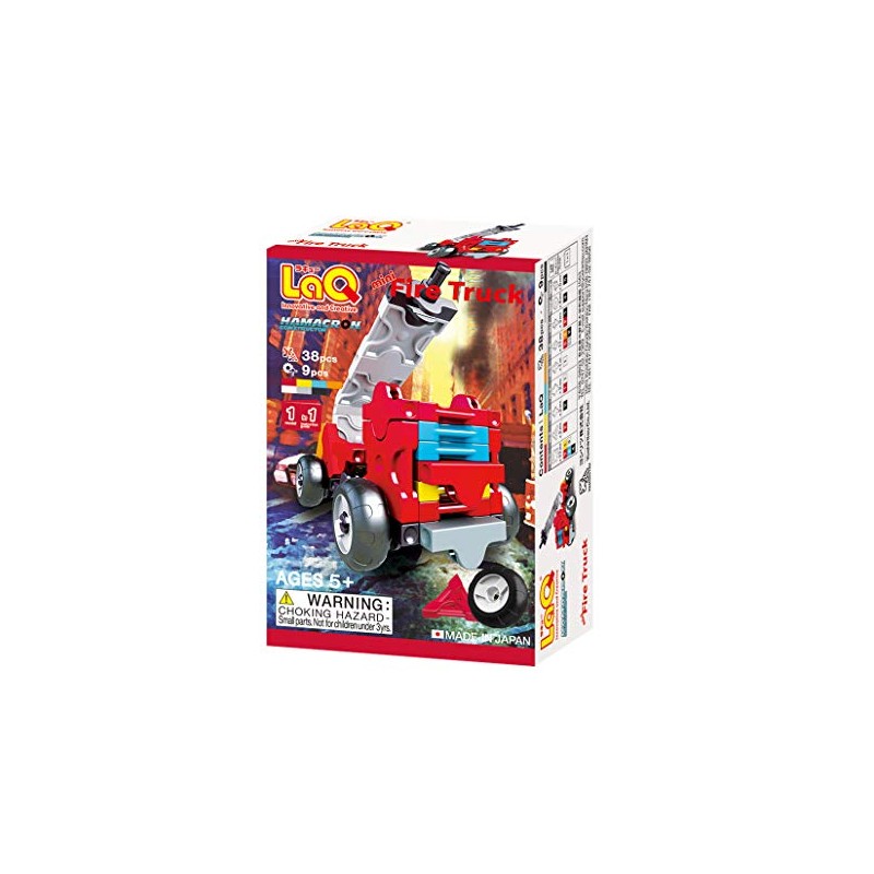 LaQ Hamacron Constructor Mini Fire Truck