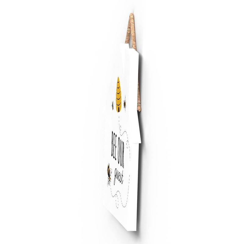Global Designs Bee Our Guest Bee Themed Decorative Wooden House