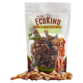 EcoKind Pet Treats All-Natural Premium 1-4 Inch Bully Stick Bites for Dogs | 16 Oz. Bag | Delicious Protein Rich Dog Chews